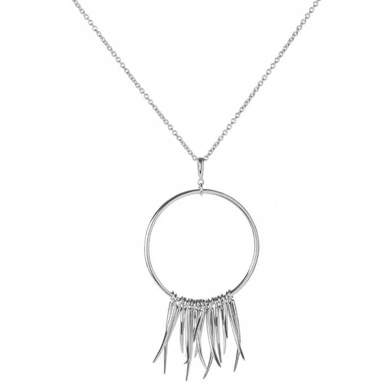 Rachel Galley Molto Small Spike Loop Pendant