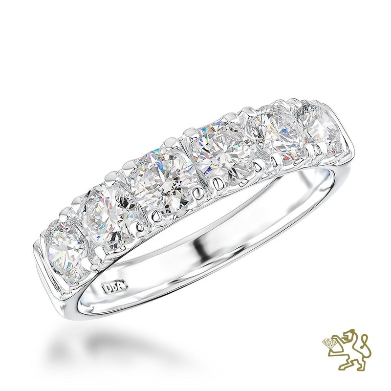 Skye Eternity Bridal 1.13ct Diamond Platinum Ring