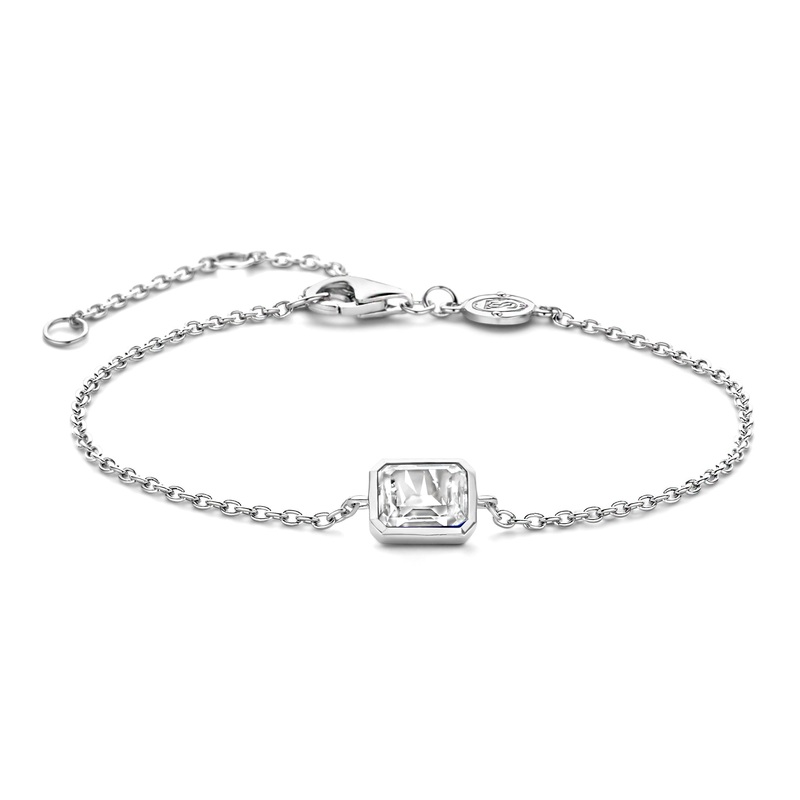 Ti Sento Octagonal Cubic Zirconia Bracelet 23003ZI