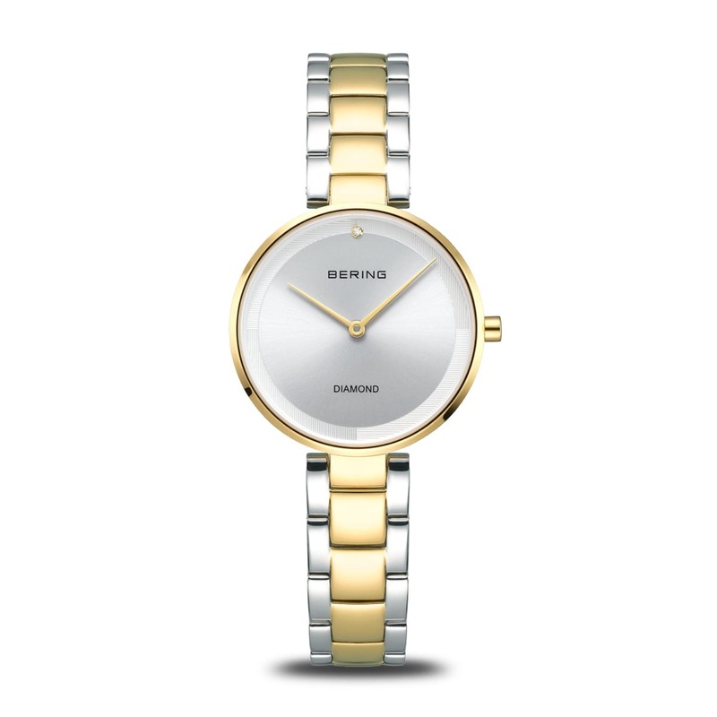 Bering Classic Yellow Gold Plated Quartz Watch 17529-710