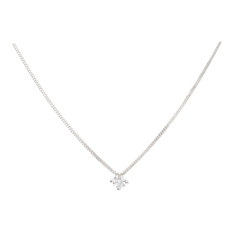 Diamond 0.25ct 9ct White Gold Necklace