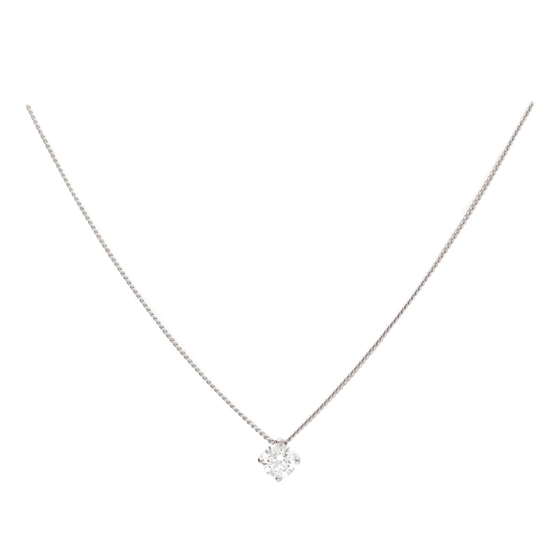 Diamond 0.30ct 9ct White Gold Necklace