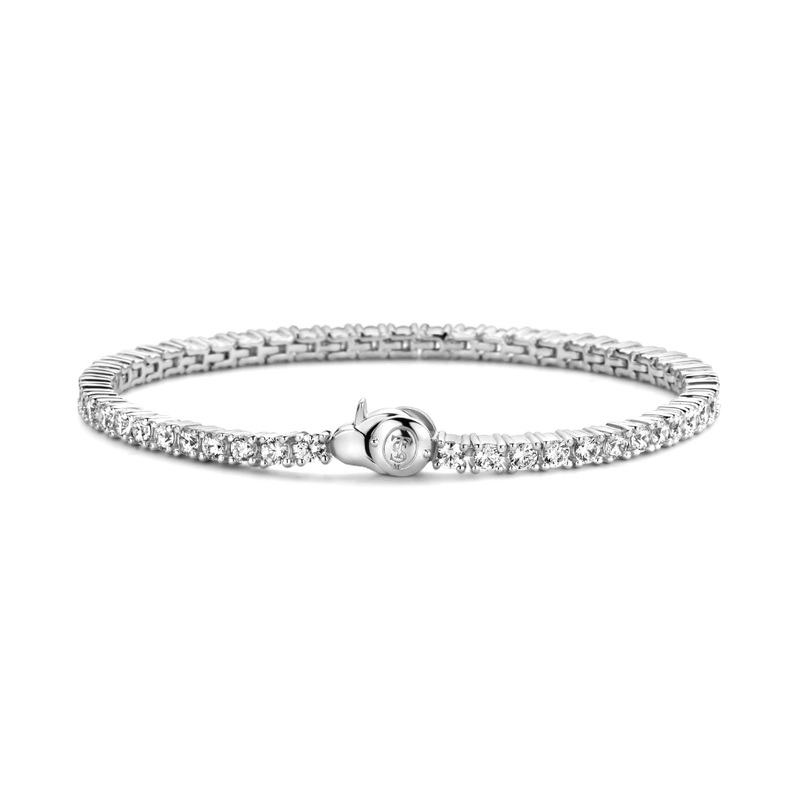 Ti Sento Cubic Zirconia Tennis Bracelet 2951ZI