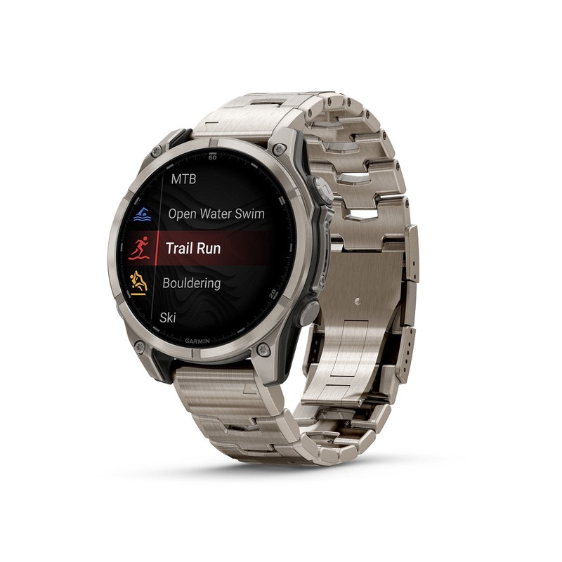 Garmin Fenix 8 47mm AMOLED Sapphire Titanium Vented Bracelet 010-02904-40