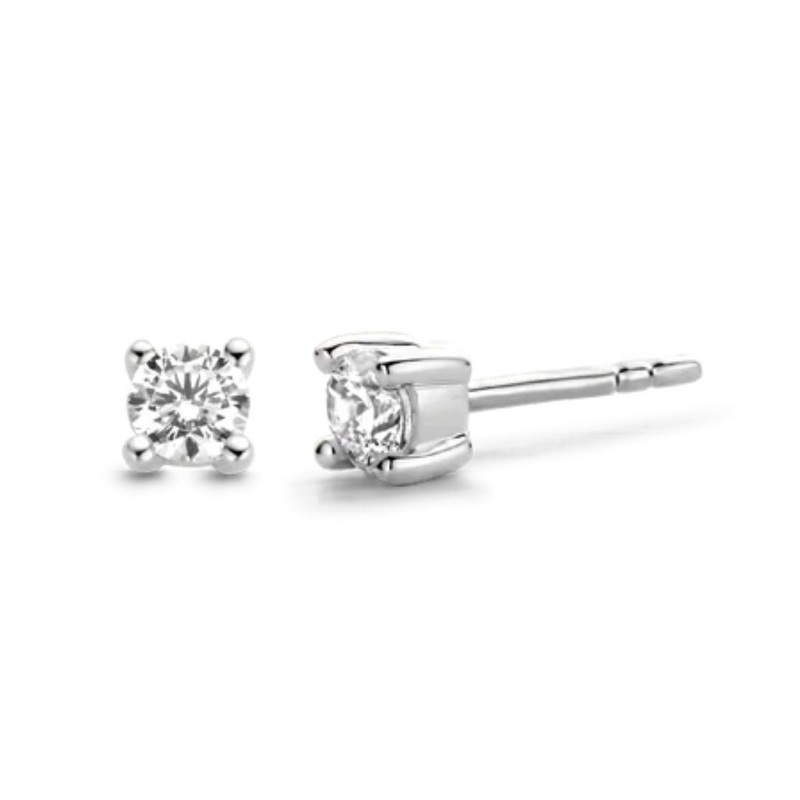Ti Sento Cubic Zirconia Stud Earrings 7836ZI
