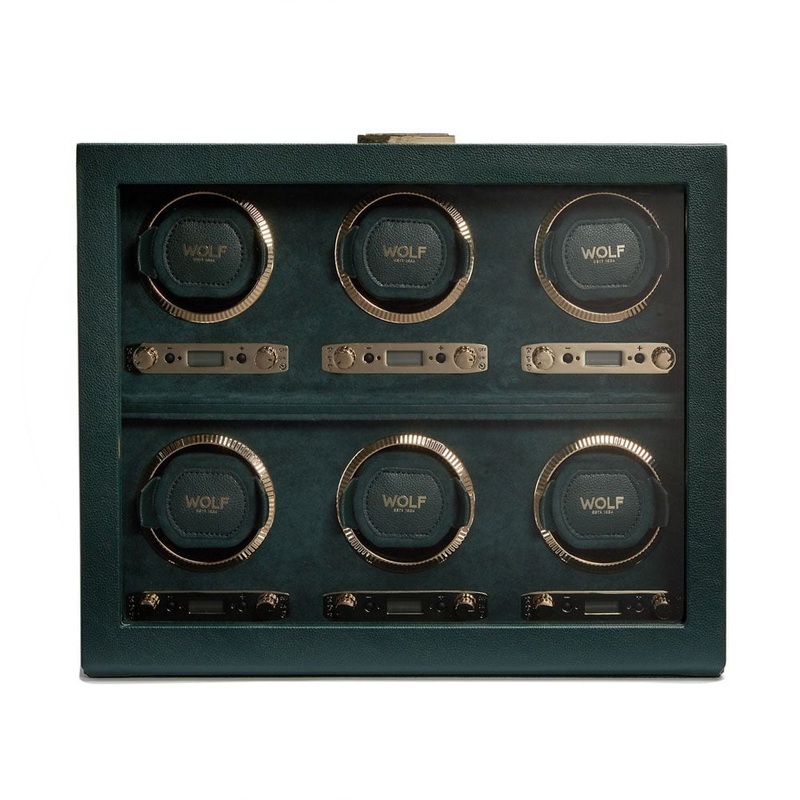 WOLF British Racing 6 Piece Watch Winder – ONLINE EXCLUSIVE