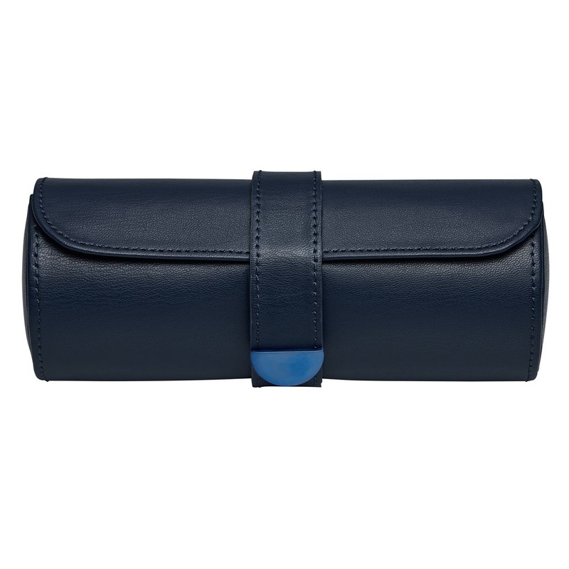 WOLF Earth Triple Watch Roll Midnight Blue – ONLINE EXCLUSIVE