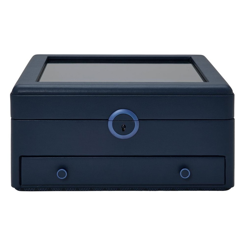 WOLF Earth Watch Stand Box Midnight Blue – ONLINE EXCLUSIVE