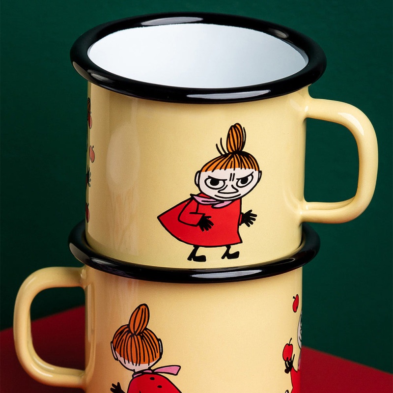 Little My Retro Mug 2,5dl Yellow