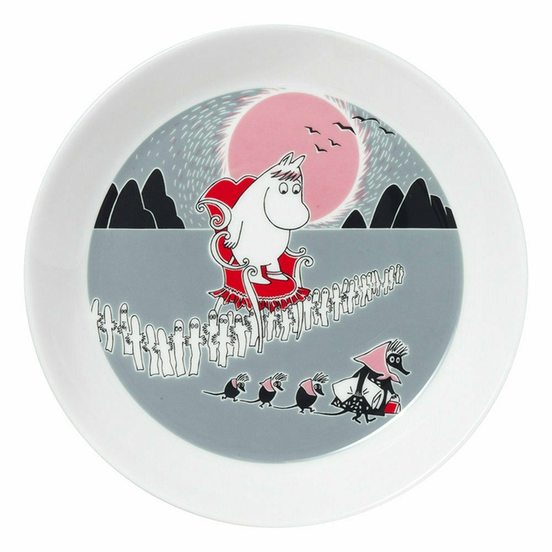 Moomin Adventure Move Plate 19cm