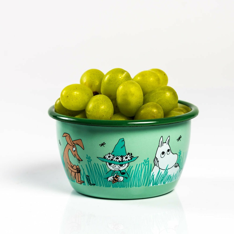 Moomin Friends Bowl 3dl Green