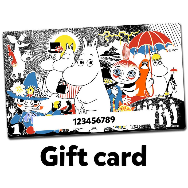 Moomin Shop Gift Card|10.00|25.00|50.00|100.00|200.00
