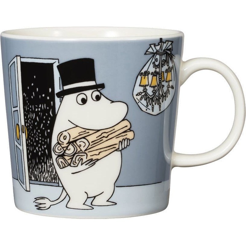 Moominpappa Mug 0,3L Grey