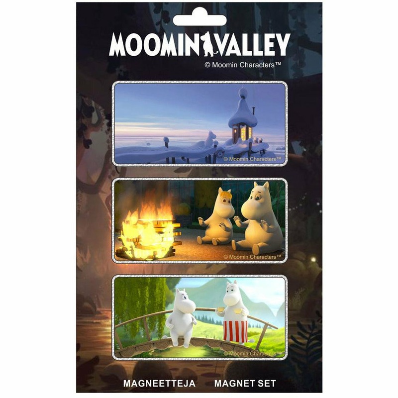 Moominvalley Magnets 3-set