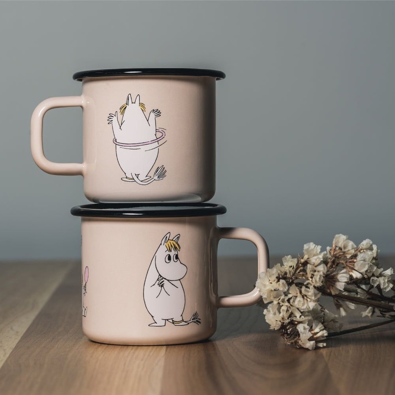 Snorkmaiden Retro Mug 3,7dl Peach