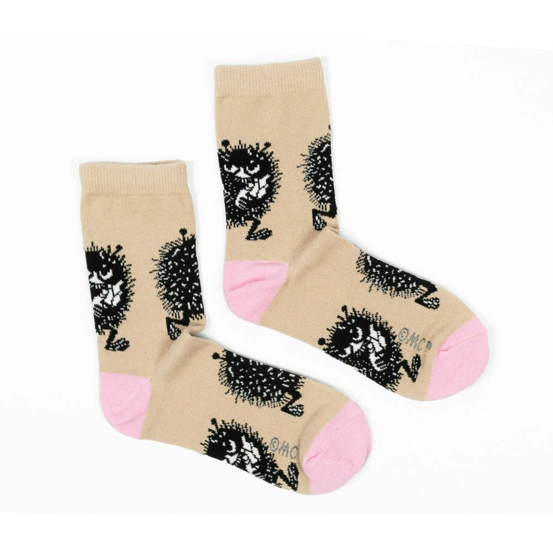 Stinky Getaway Socks Beige 36-42