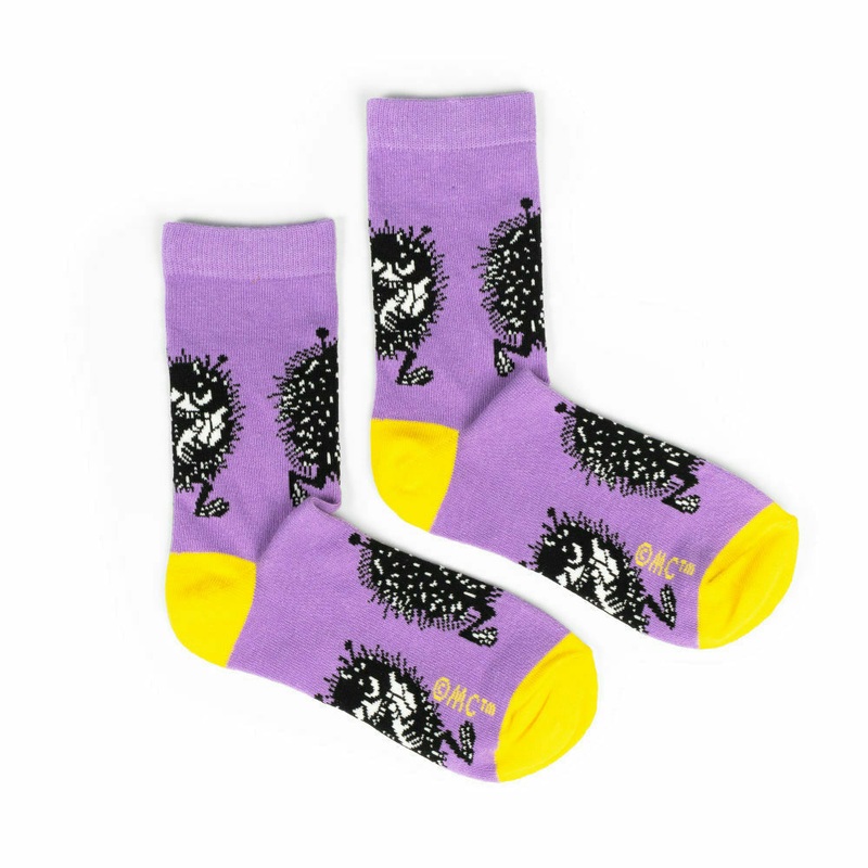 Stinky Getaway Socks Purple 36-42