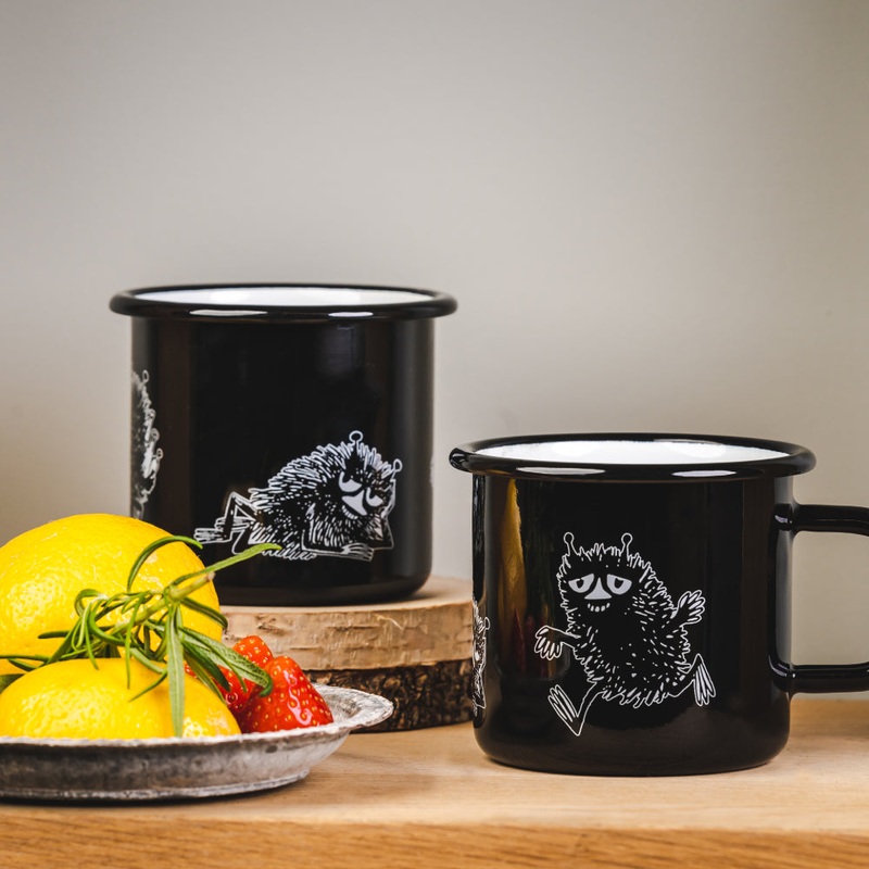 Stinky Retro Mug 3,7dl Black