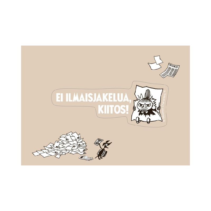 Little My No distribution Door Sticker