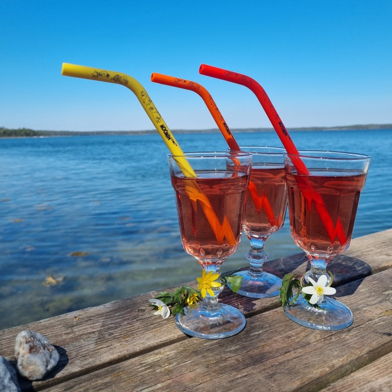 Moomin Drinking Straw 3-set