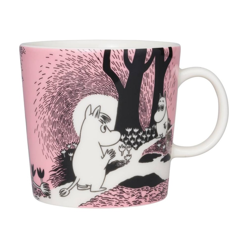 Moomin Love Mug Pink 0,4L