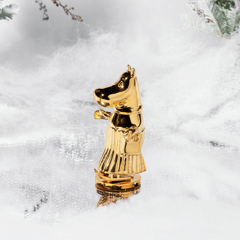 Moominmamma Ice Skating Figurine
