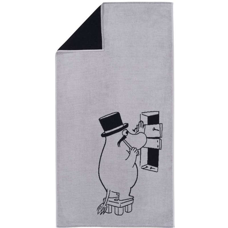 Moominpappa Bath Towel 70x140cm Grey