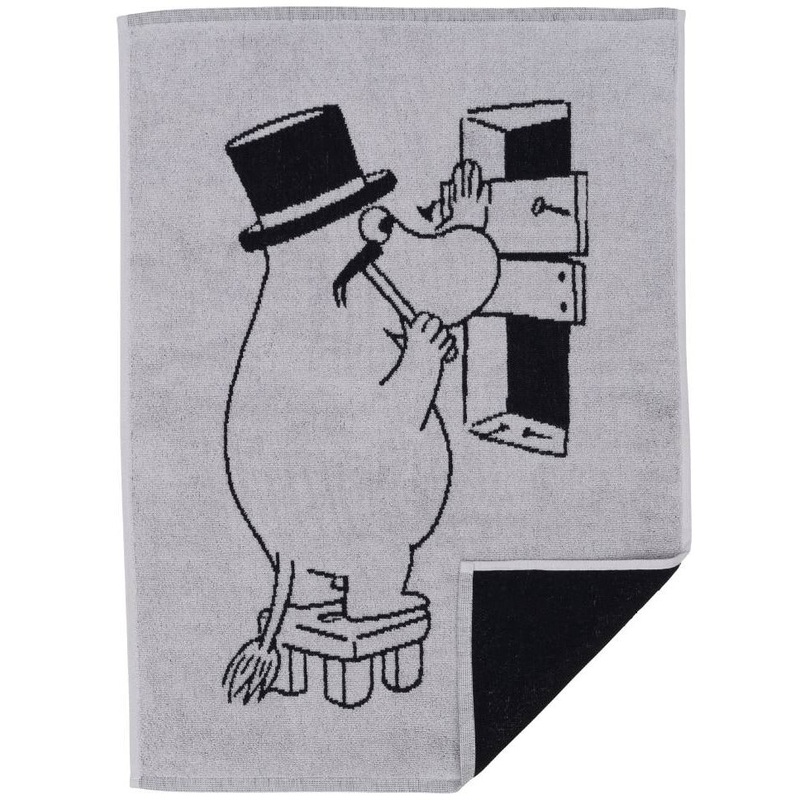 Moominpappa Hand Towel 50x70cm Grey