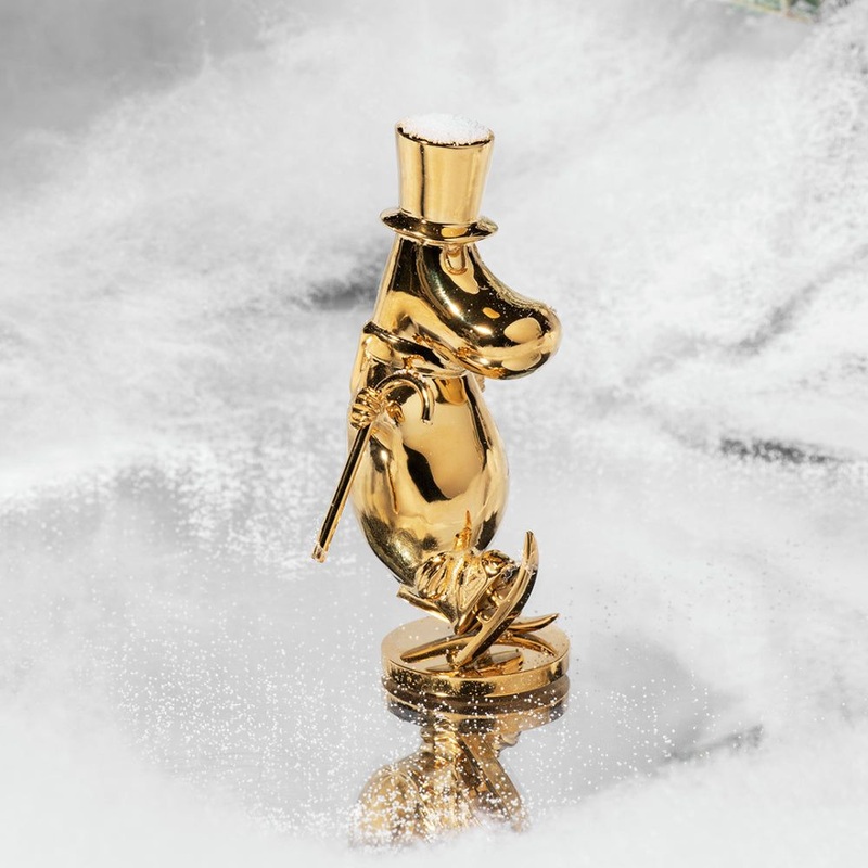 Moominpappa Ice Skating Figurine