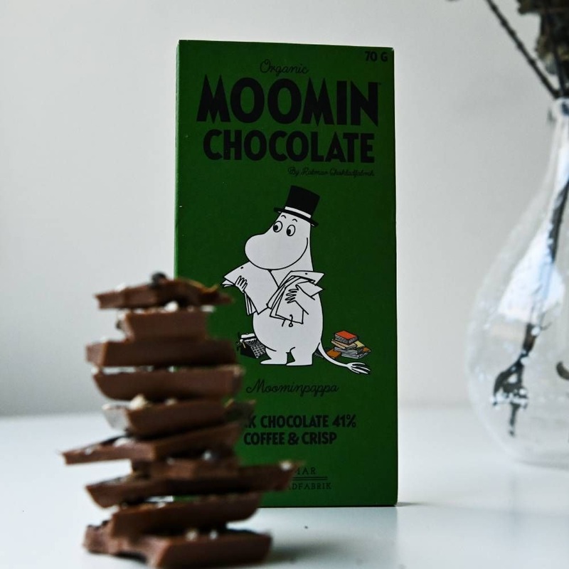 Moominpappa Milk Chocolate with Coffee and Crisp