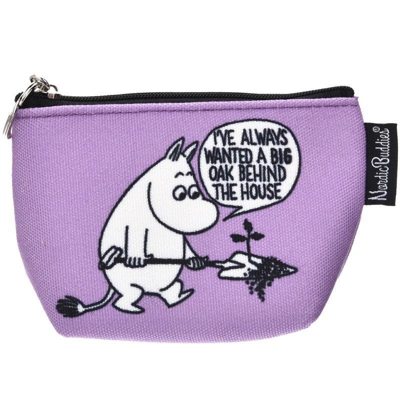 Moomintroll Coin Purse Violet
