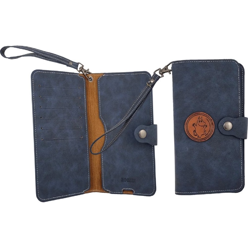 Moomintroll Phone Wallet Dark Blue
