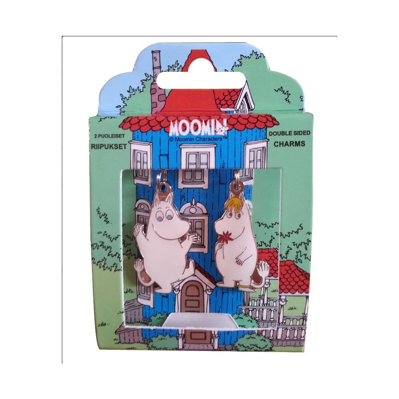 Moomintroll & Snorkmaiden Zip Hangers 2pcs