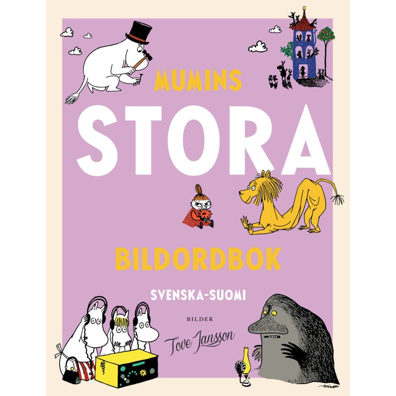 Mumins Stora Bildordbok SvenskaSuomi