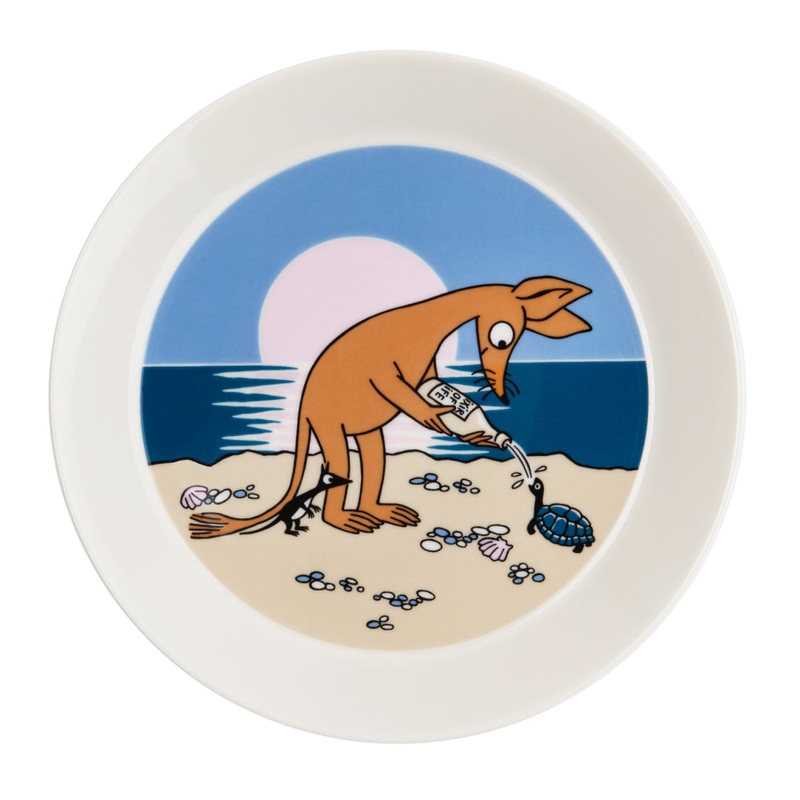 Sniff Plate Blue 19cm
