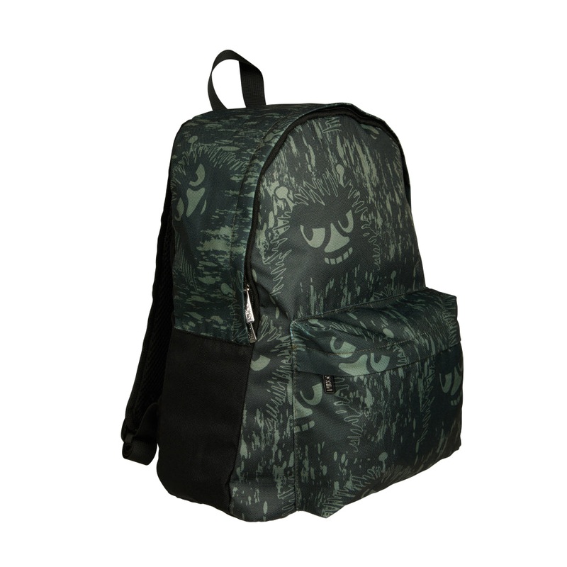 Stinky Smirk Backpack Green