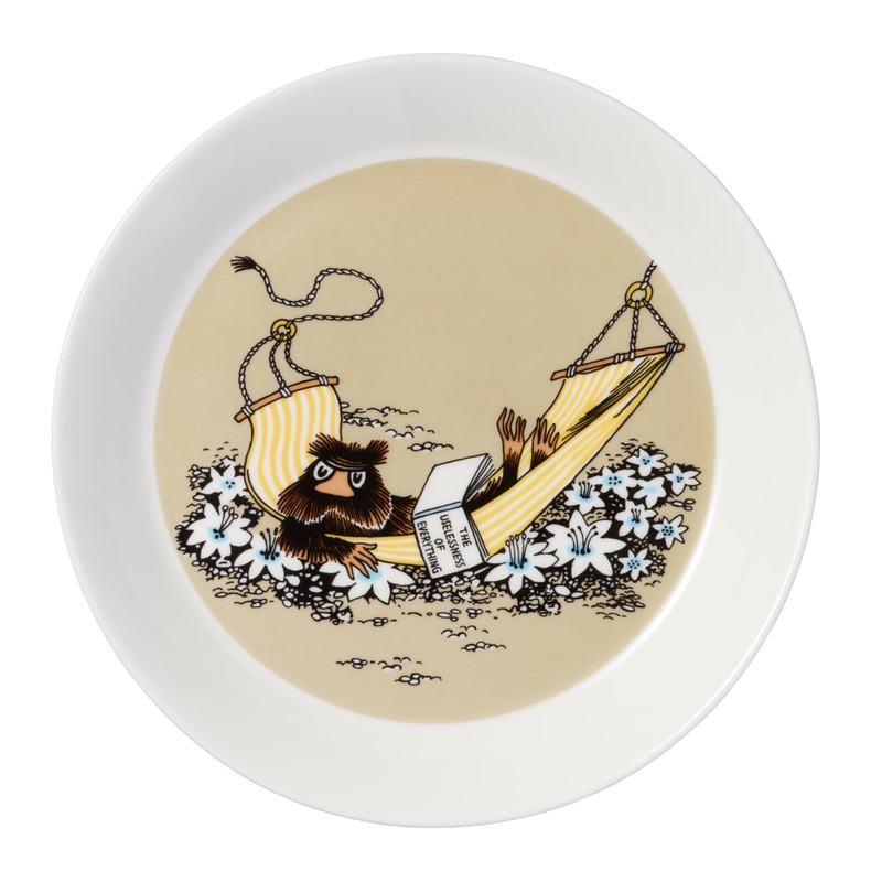 The Muskrat Plate Beige 19cm