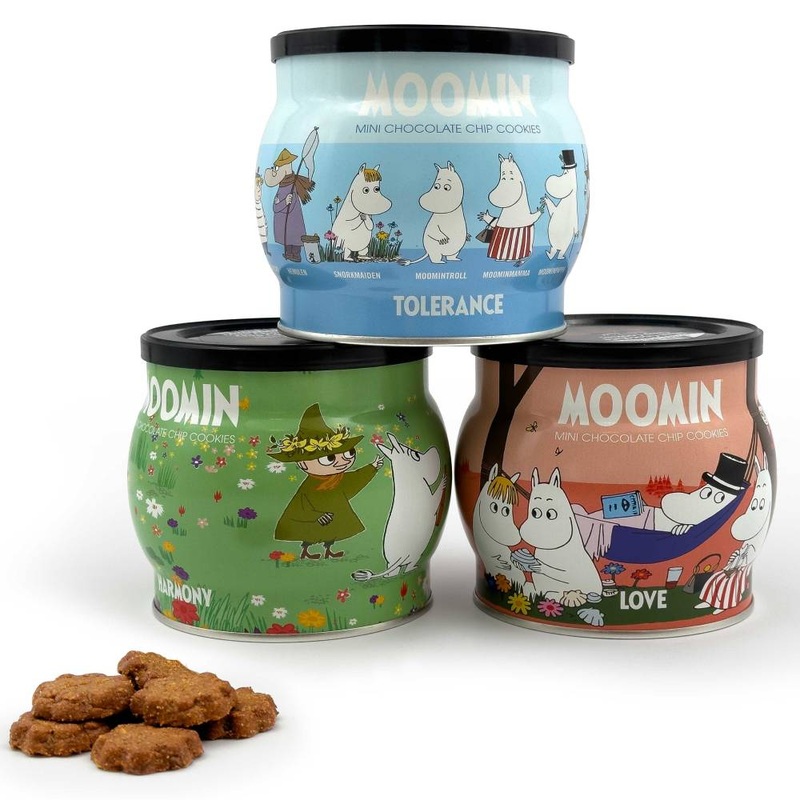 Moomin Chocolate Chip Cookie Tin 200g