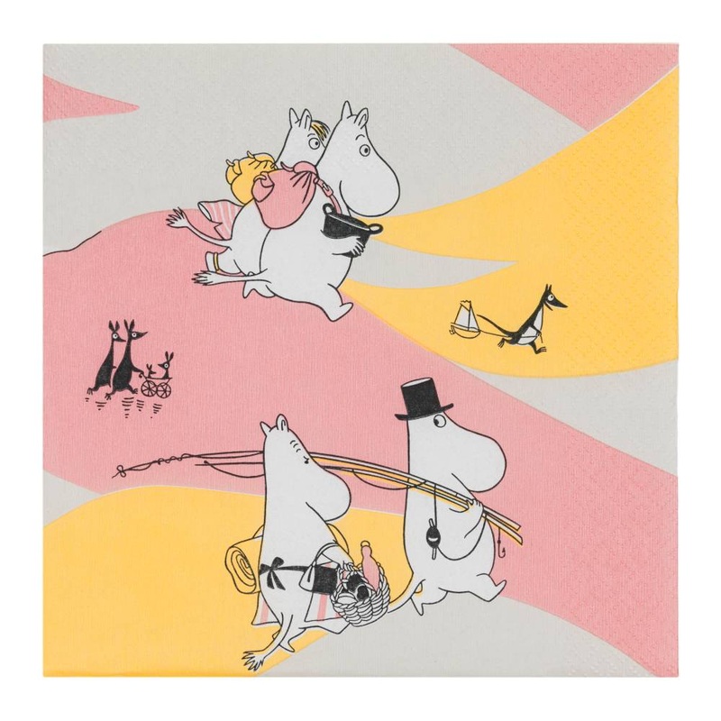 Moomin Family Time Napkin 33cm