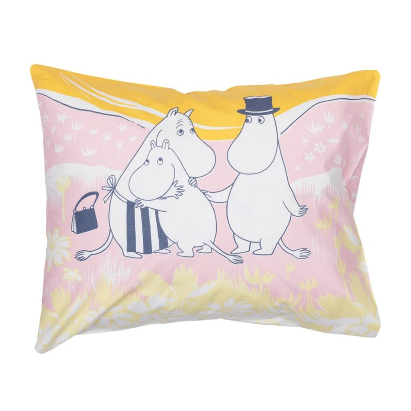 Moomin Family Time Pillowcase 50x60cm