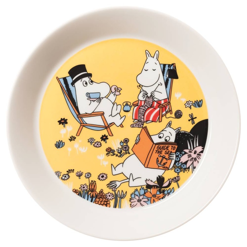 Moomin Family Time Plate 19cm