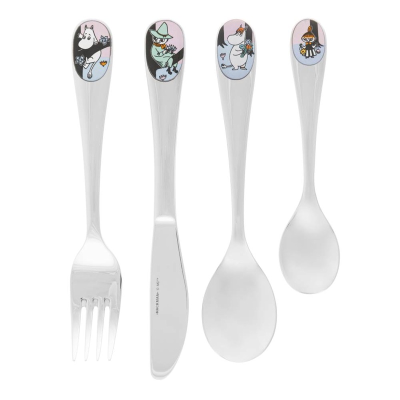 Moomin Friends Forever Childrens Cutlery 4-Set