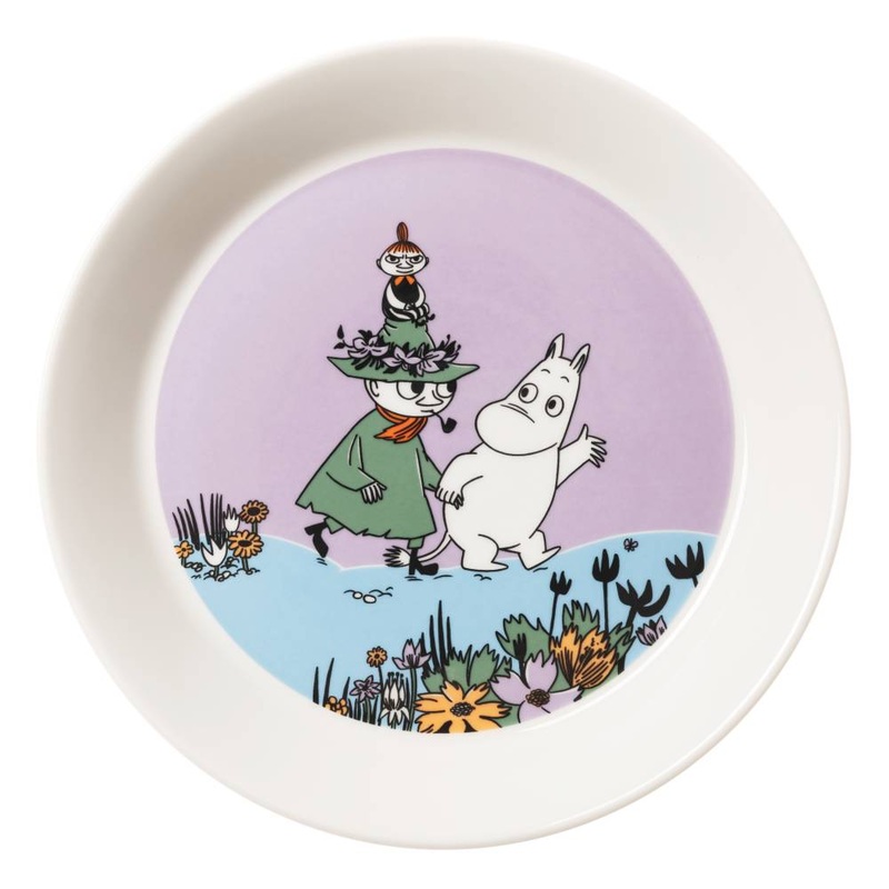 Moomin Friends Forever Plate 19cm
