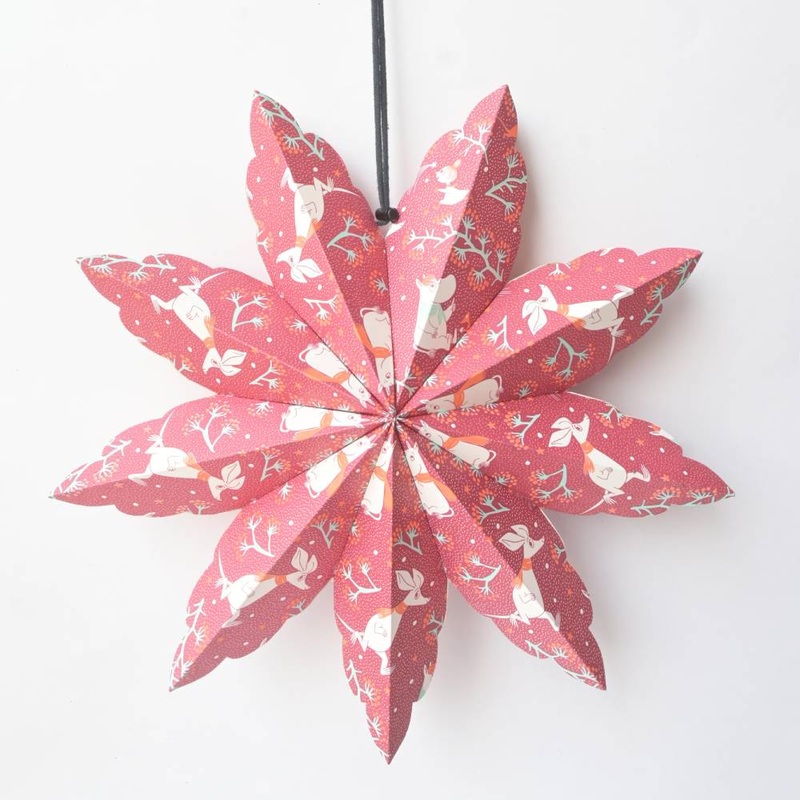 Moomin Paper Star Red 40cm