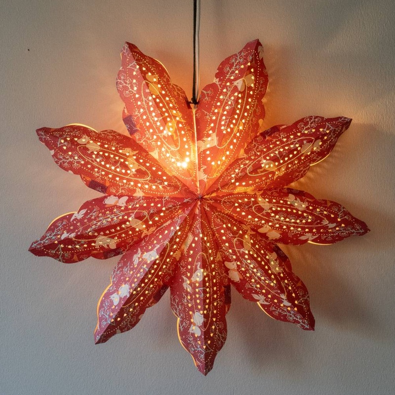 Moomin Paper Star Red 65cm