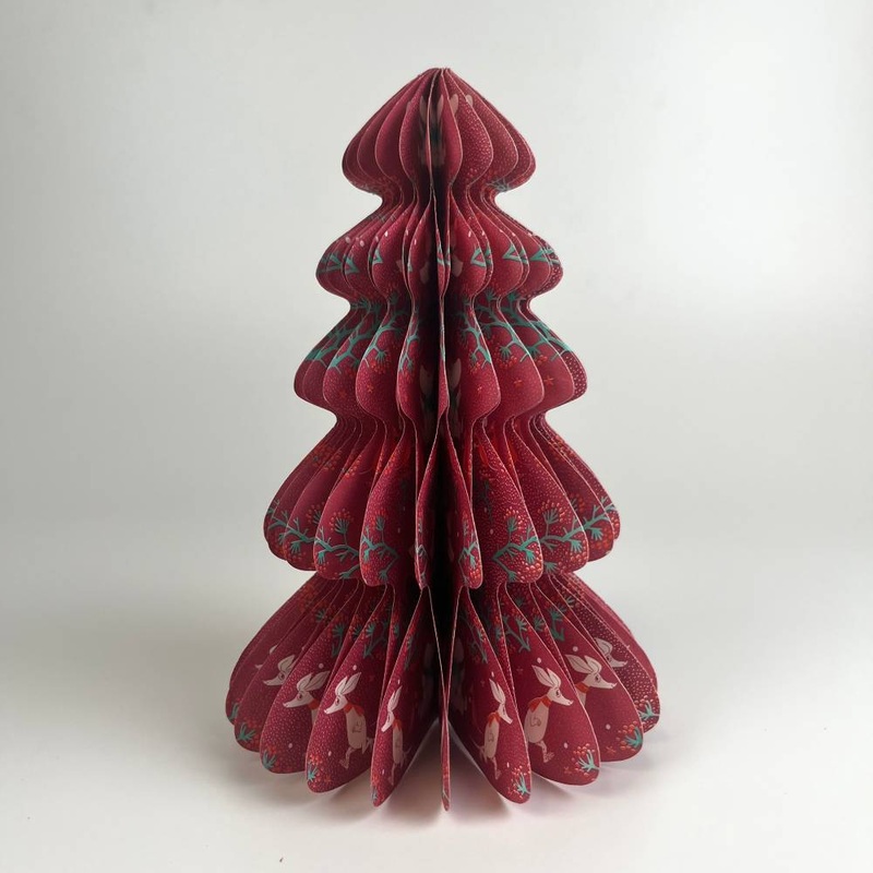 Moomin Paper Tree Red 20cm