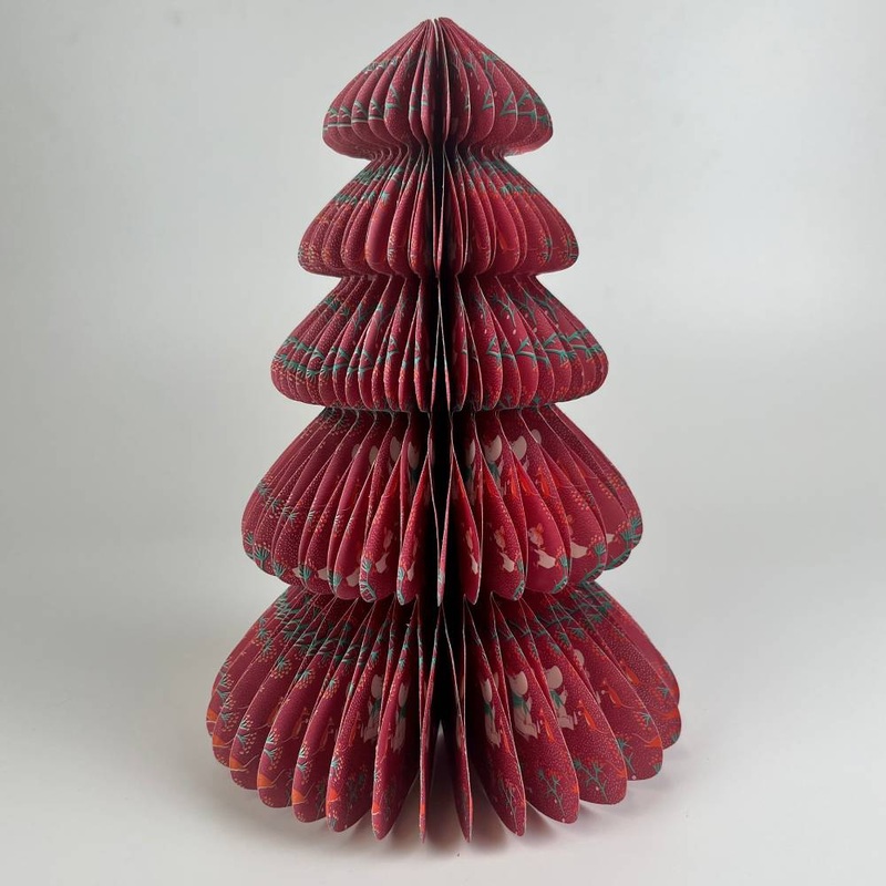 Moomin Paper Tree Red 30cm