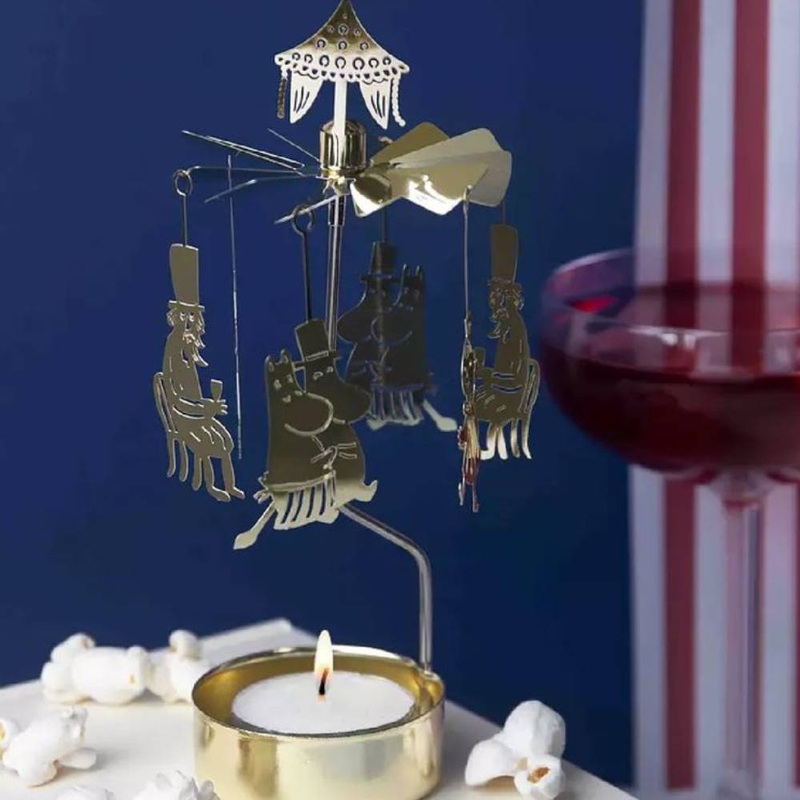 Moomin Party Rotary Candle Holder