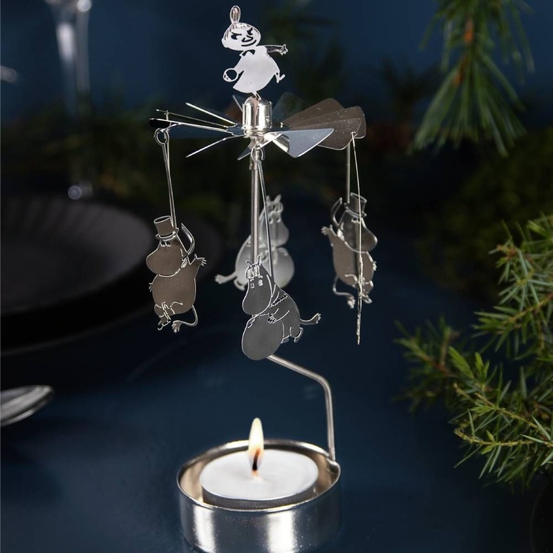 Moomin Winter Rotary Candle Holder