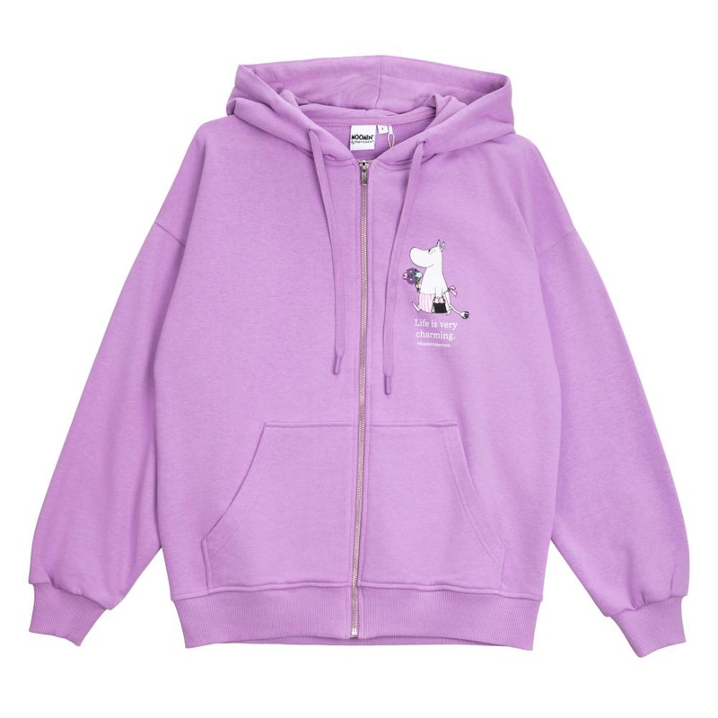 Moominmamma Charming Hoodie Lilac